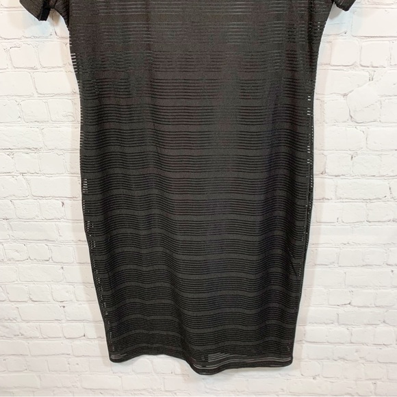 Forever 21 striped black short sleeve NWT dress - Picture 4 of 6